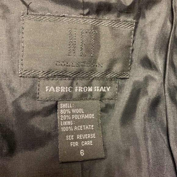 NET Wool Blazer size 6 Black - Picture 9 of 10